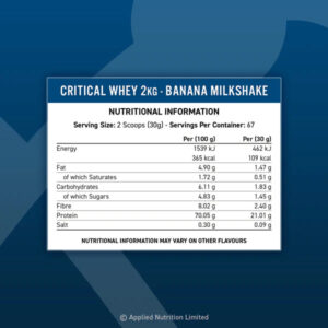 Applied Nutrition CRITICAL WHEY PROTEIN