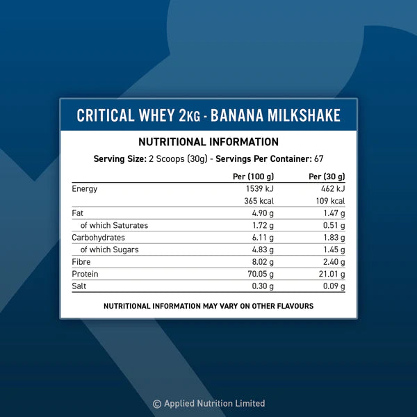 Applied Nutrition CRITICAL WHEY PROTEIN - Image 2