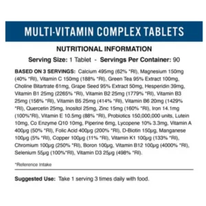 Applied Nutrition Multi-Vitamin Complex