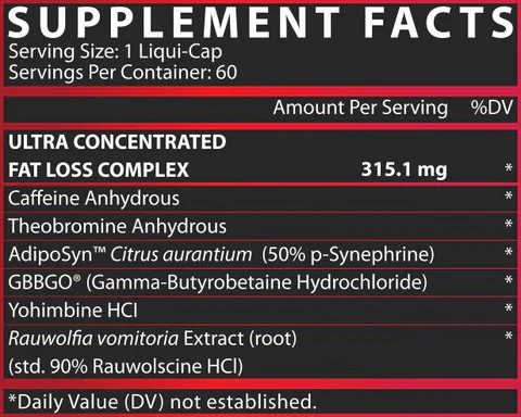 NUTREX Lipo-6 Black UC - Image 2