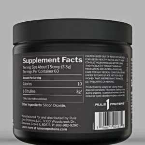 RULE 1 Citrulline 60 Servings